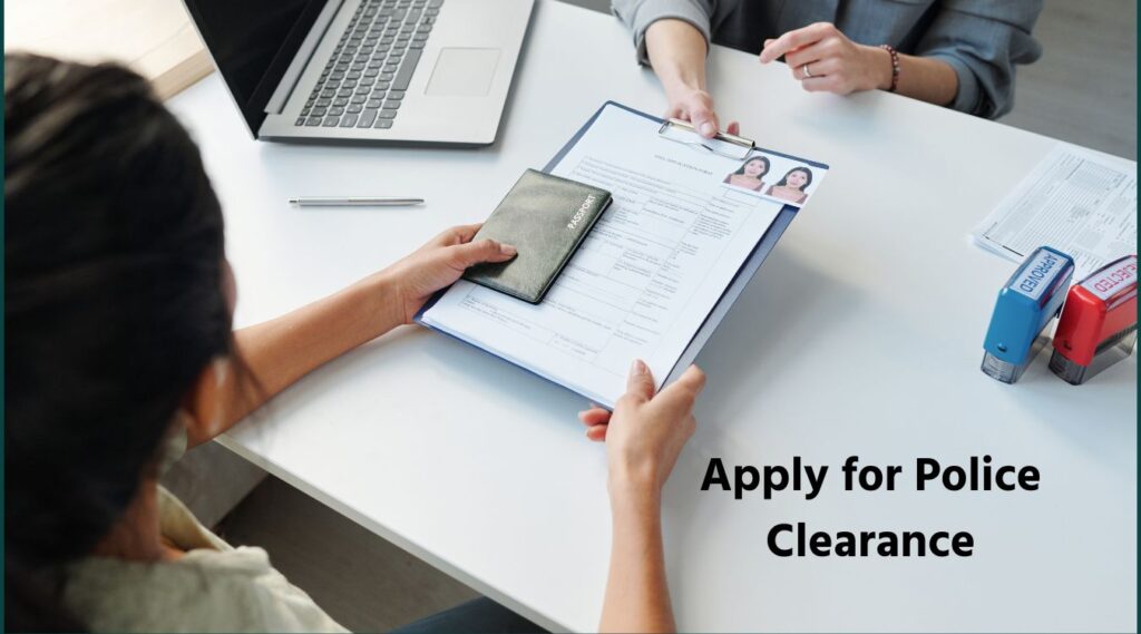 Apply for Police Clearance