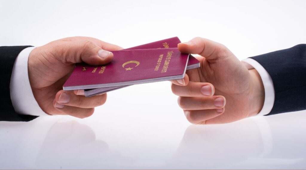 passport handover