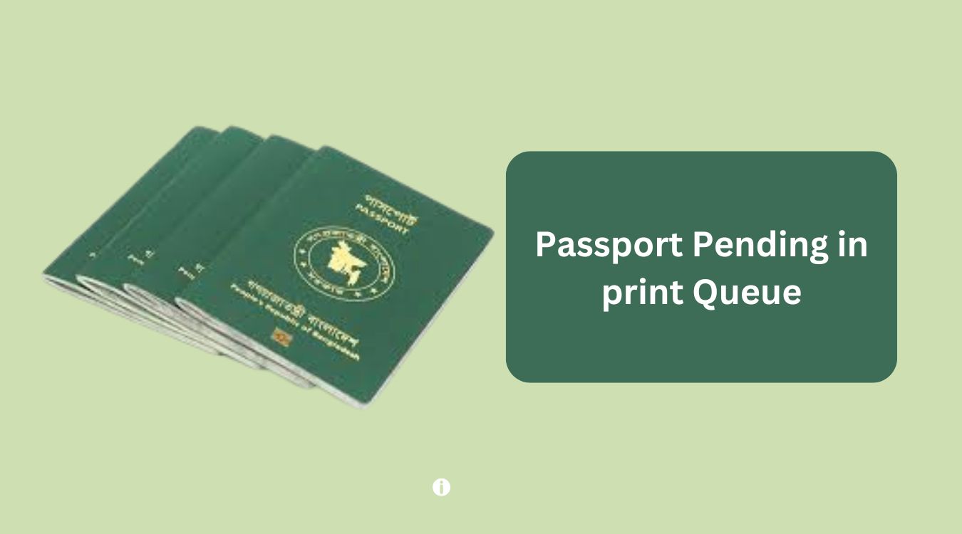 Passport Pending in print Queue অর্থ কি